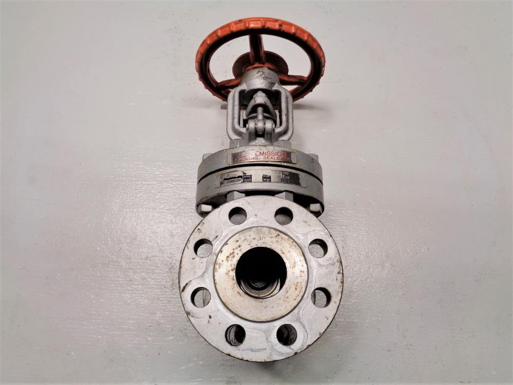 Kitz 2" 300# RF WCB Gate Valve, Fig# 300SCLSY